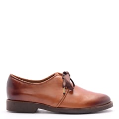 CAPRINO - Zapato Formal para Mujer Caramelo con cintas HJ5WQMCM Caprino