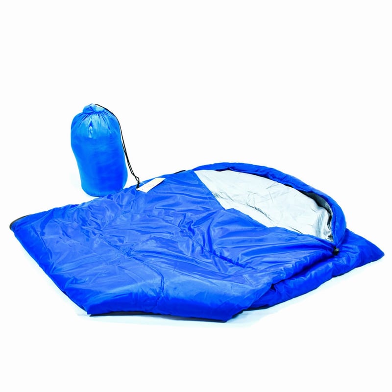 Monkey Brands - Sleeping Bag Bolsa de Dormir Azul 150 x 60 cm