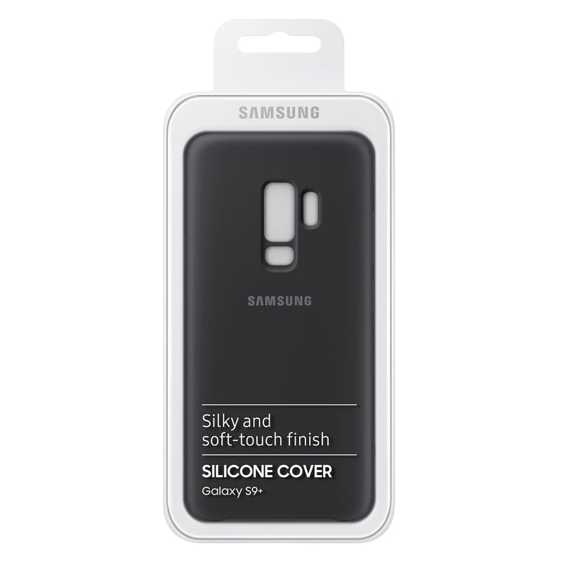 Samsung - Carcasa S9+ - Silicon Cover Negra
