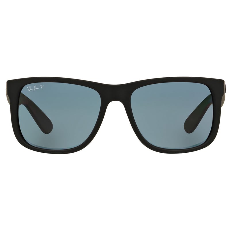 RAY BAN - Gafas de sol Ray Ban RB4165  para Hombre . Marco Rubber Black Lente Dark Blue 