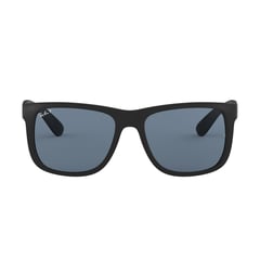 RAY BAN - Gafas de sol Ray Ban RB4165  para Hombre . Marco Rubber Black Lente Dark Blue 