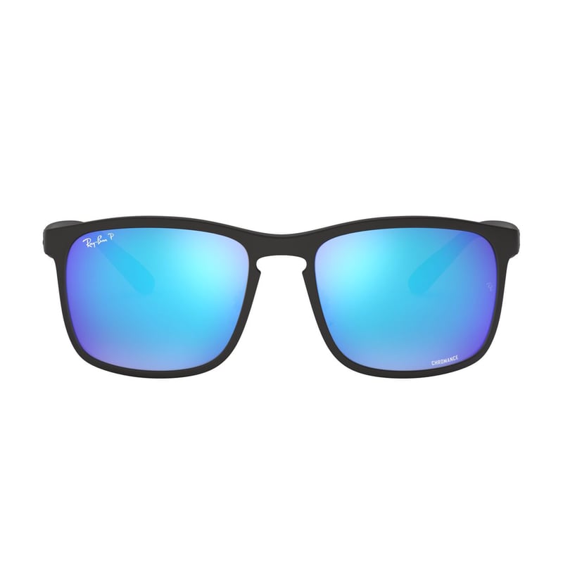 RAY BAN - Gafas de sol Ray Ban RB4264  para Hombre . Marco Matte Black Lente Green Mirror Blue  