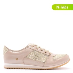 BOSI - Tenis Bosi para Niña Moda Bambino Oro Rosa