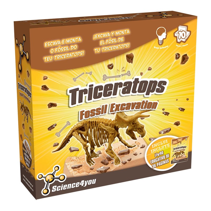 Science4you - Triceratops Fossil Excavation