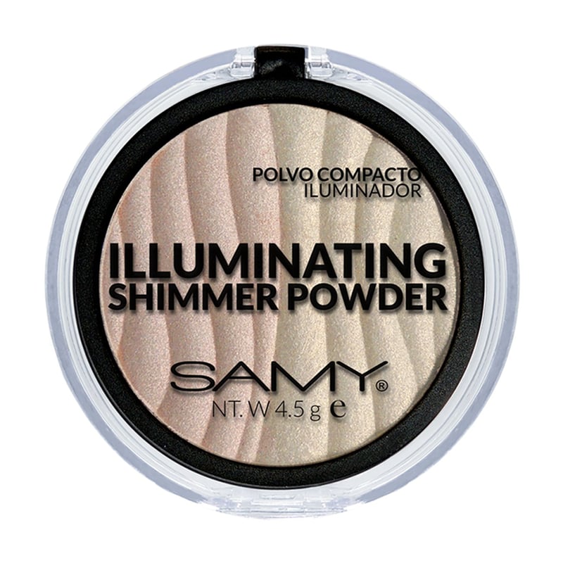  - Iluminador de rostro Compacto  Samy Cosmetics 9.5 g