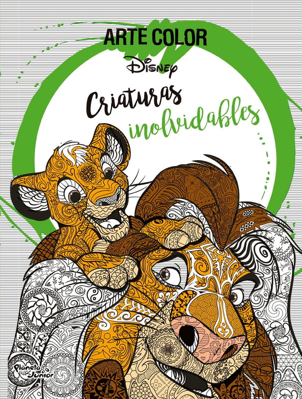 Editorial Planeta - Arte Color: Criaturas inolvidables - Disney