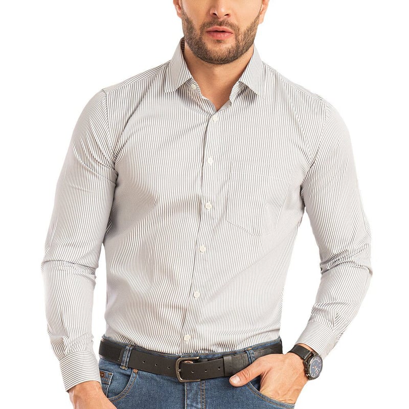 Croydon - Camisa para hombre manga larga croydon