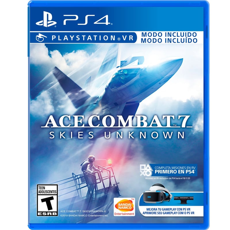  - Videojuego Ace Combat 7 Skies Unknown PS4