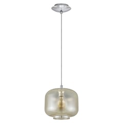 EGLO - Lámpara de Techo Eglo Decorativa Moderna Colgante Brixham Vidrio 110 x 25 cm