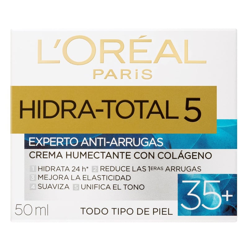  - Crema Humectante Experto Antiarrugas Hidra total +35 Loreal Paris 50 ml