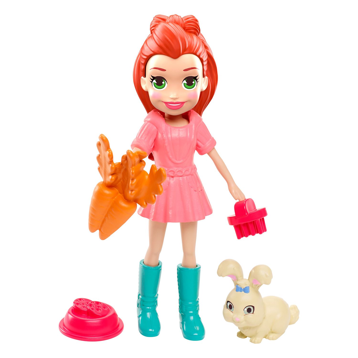 Set de juego Polly Pocket Lila y su conejito mascota POLLY POCKET falabella