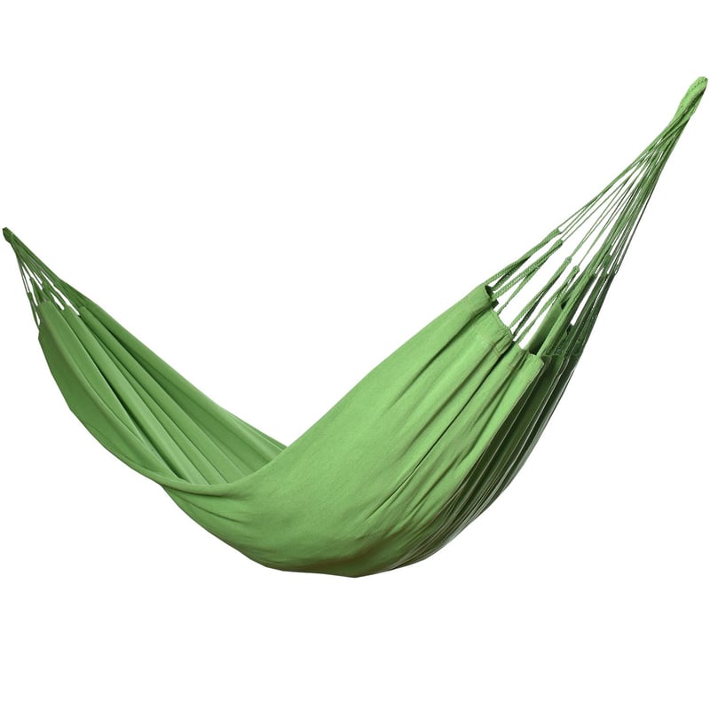 TELARY - Hamaca Monocolor Verde 135 x 225 cm