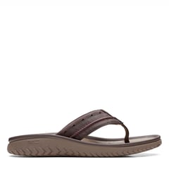 CLARKS - Chanclas Cafés Wesley Post Clarks Para Hombre