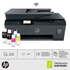 HP - Impresora Multifuncional HP Smart Tank 530 Conexión por WIFI y Bluetooth a Color con Carga Continúa Compatibilidad Universal Táctil escaner y copiadora