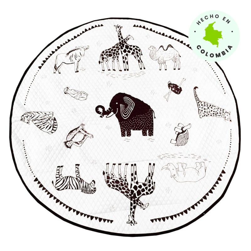 Mica Kids - Tapete Playmat 134 cm Zoo