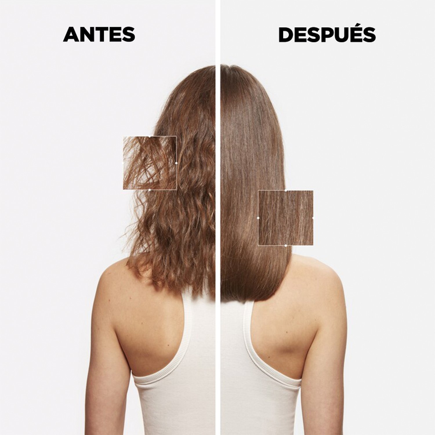 Tratamiento para el cabello liso extremo