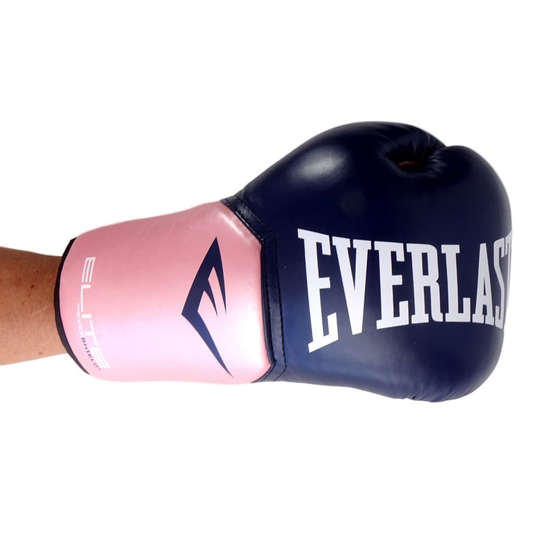 Everlast - Guantes De Boxeo Everlast Elite 10 Oz Rosa / Azul