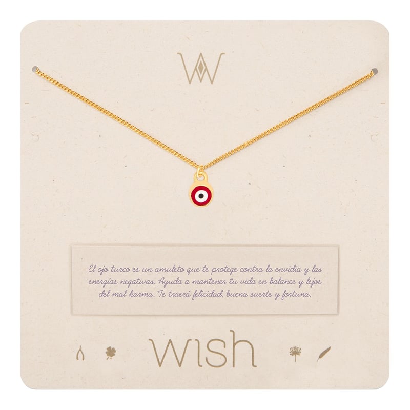 WISH - Collar Wish Oro Ojo Turco 