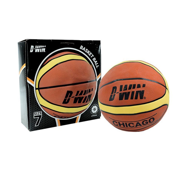 D-Win - Balón basquetbol 600 gramos Chicago con caja unisex