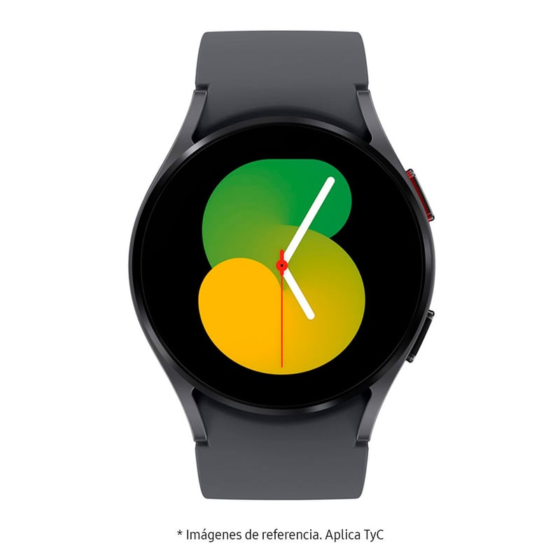 SAMSUNG - Smart watch Samsung Galaxy 5 40 mm Reloj inteligente digital hombre y mujer. Seguimiento sueño, ritmo cardíaco, consumo calorías y rutinas de ejercicio. Resistente al agua. Compatible Android
