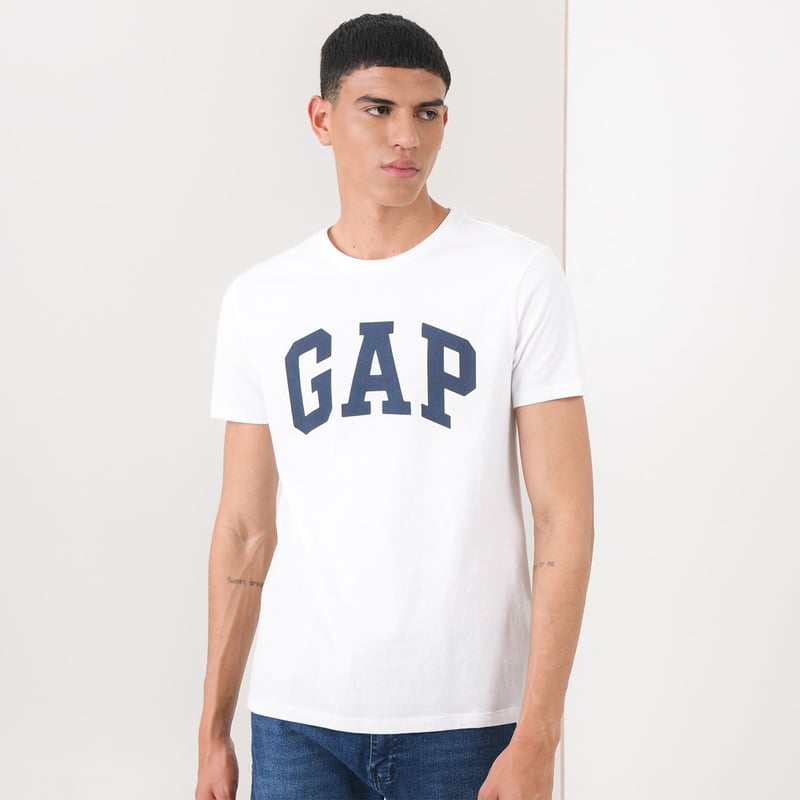 GAP - Camiseta para Hombre Manga corta con Estampado GAP