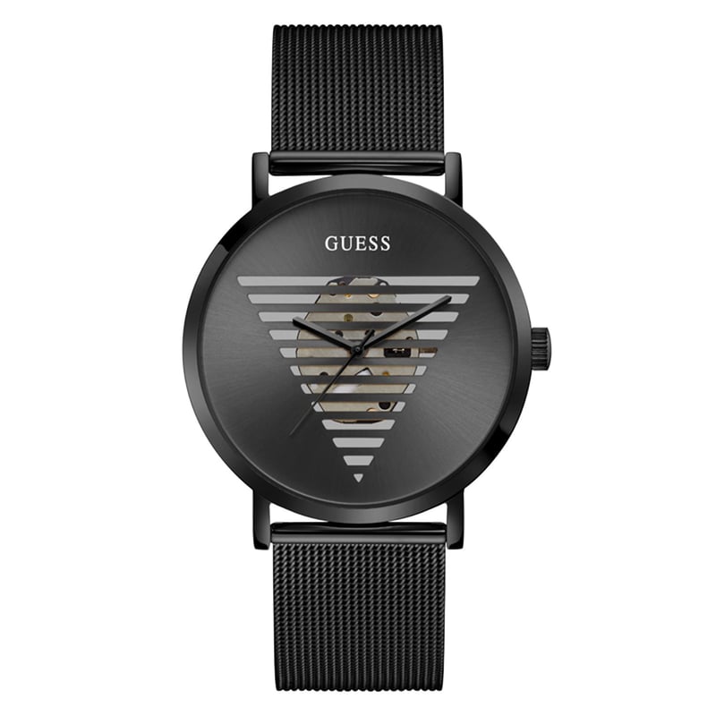 GUESS - Reloj Guess para Hombre Idol. Reloj análogo Negro Acero inoxidable