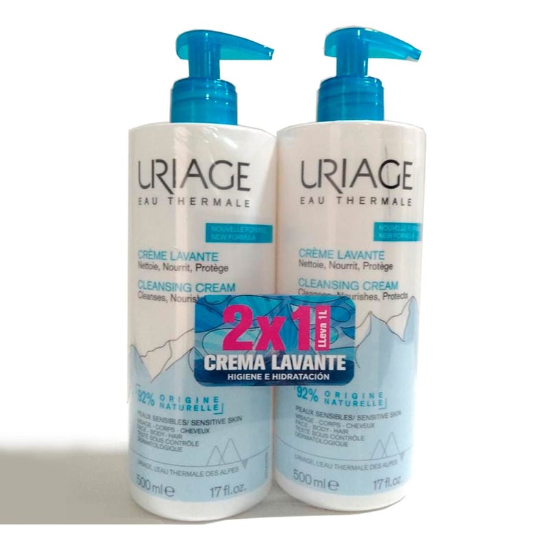 URIAGE - Set Hidratante Corporal lavante Uriage Incluye : 2 Unidades
