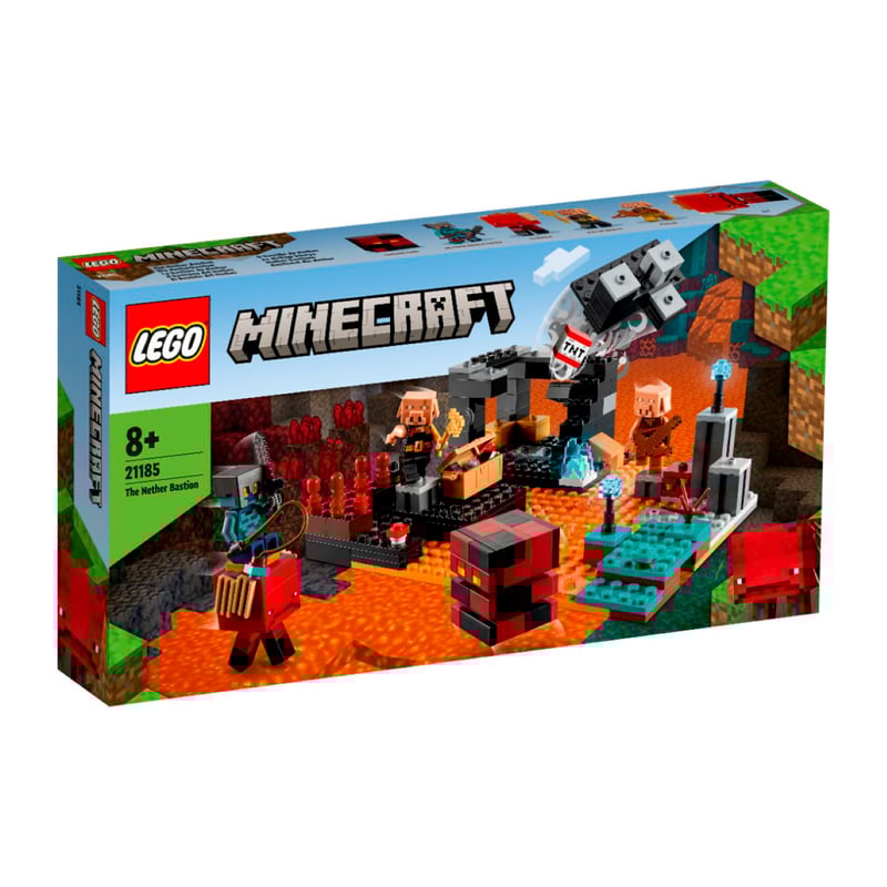 Set de Lego MINECRAFT EL BASTION DEL NETHER por 300 Piezas para mayores 8 anos LEGO falabella