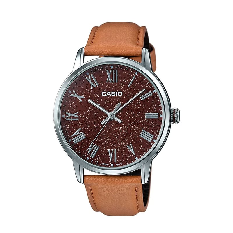 Reloj casio cuero hombre shop