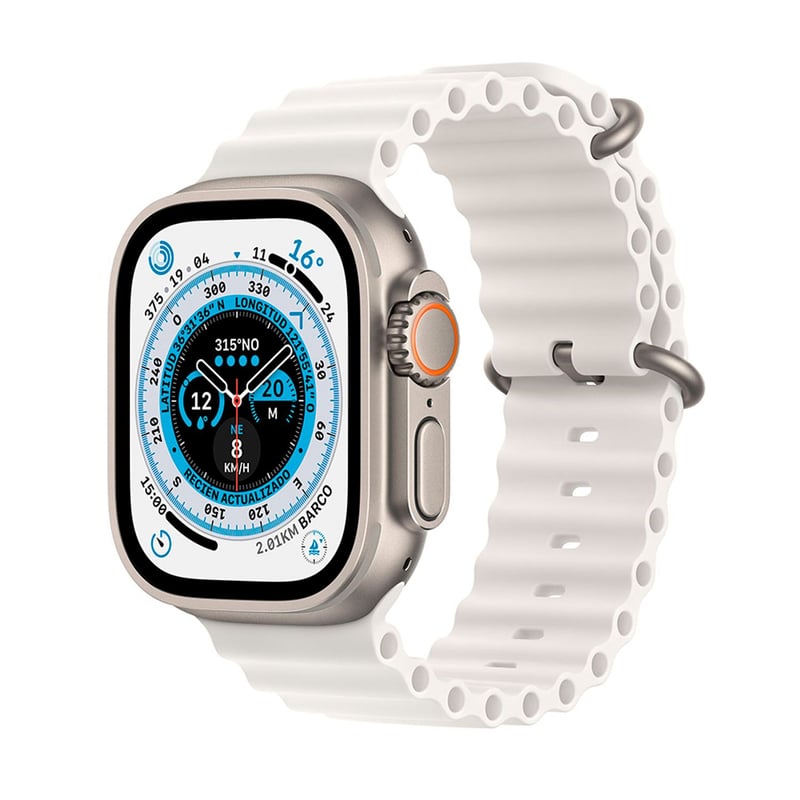 APPLE - Apple Watch Ultra (GPS + Cellular) - Caja de Titanio 49 mm - Correa Talla Única