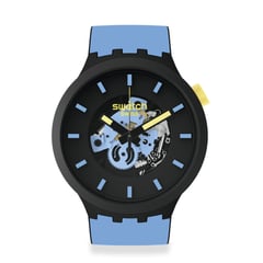 SWATCH - Reloj Swatch Unisex Travel By Day Azul 
