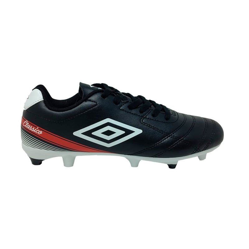 Umbro Jungen Classico 13 FG Jr. Fußballschuhe – Mit Stollen, Weichem Synthetik-Obermaterial & Fester Außensohle