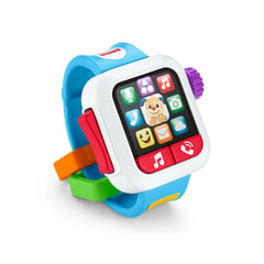 FISHER PRICE - Juguete de bebé Fisher Price Ríe y Aprende Mi Primer Smartwatch