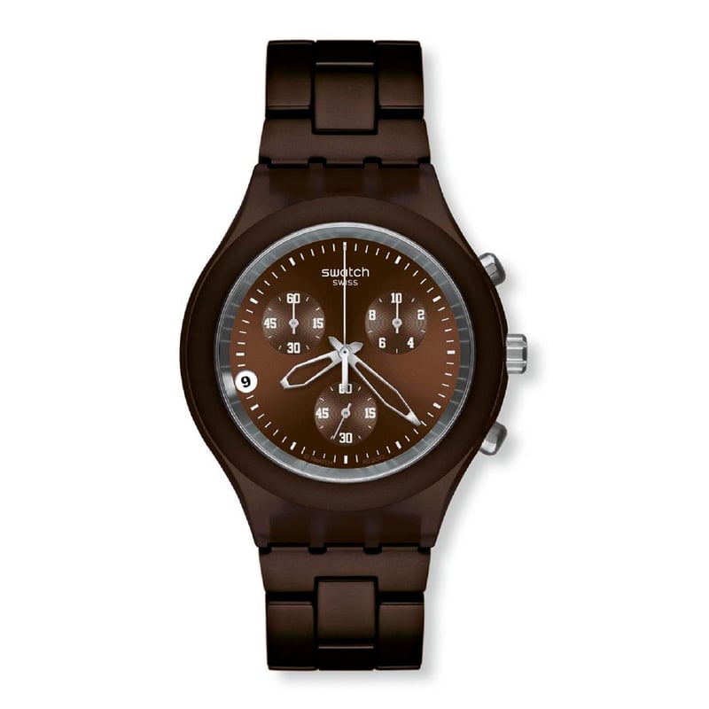Swatch - Reloj Unisex Swatch Full-Blooded Smoky Brown