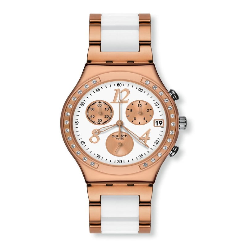 Swatch - Reloj Mujer Swatch Dreamwhite Rose YCG406G