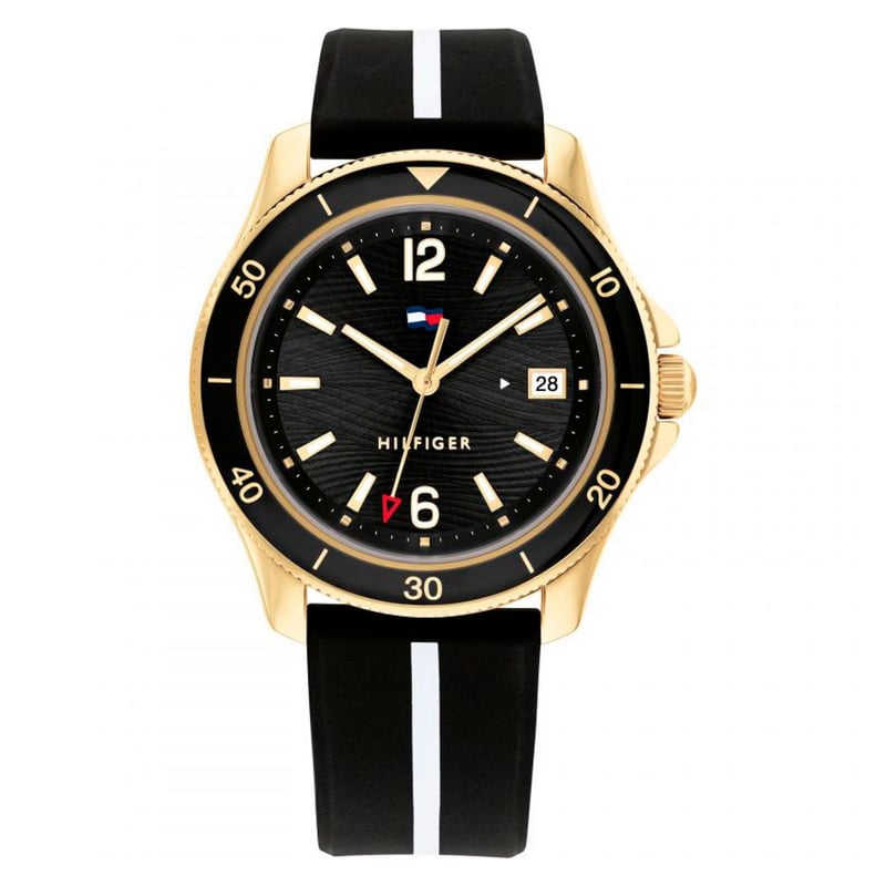 Reloj tommy hilfiger mujer negro hotsell