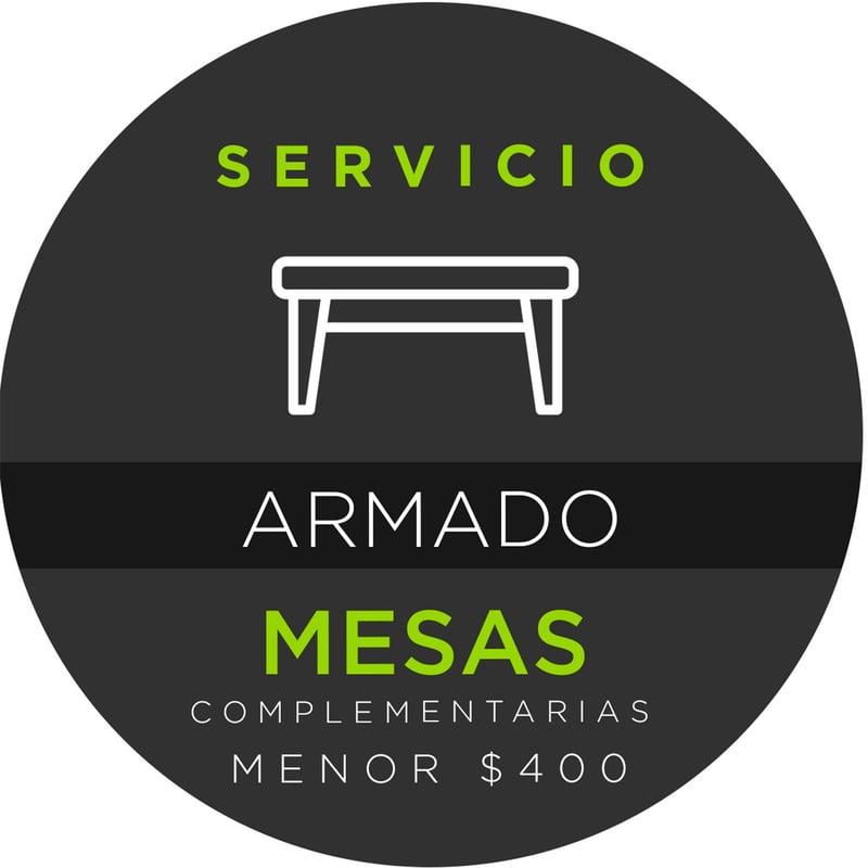 MANOS MAESTRAS - Armado Rta Mesascomple Compl Menor $400