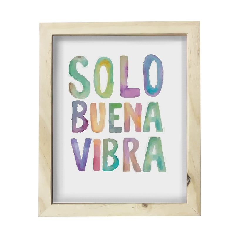 AREAS - Cuadro Caja Pino Solo Buena 22 x 27 cm