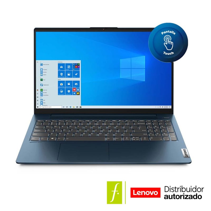 LENOVO - Portátil Lenovo IdeaPad 5 | Intel Core i5 | 8GB RAM | Pantalla Touch | 512GB SSD Almacenamiento | Windows 11 | Pantalla de 15.6 pulgadas | IP 5 | Computador Portátil