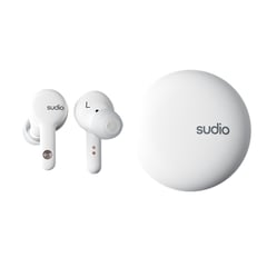 SUDIO - Audífonos earbuds Sudio Bluetooth A2WHT Noise cancelling