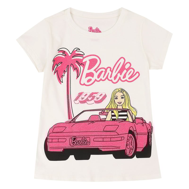 Camiseta Barbie para Nina