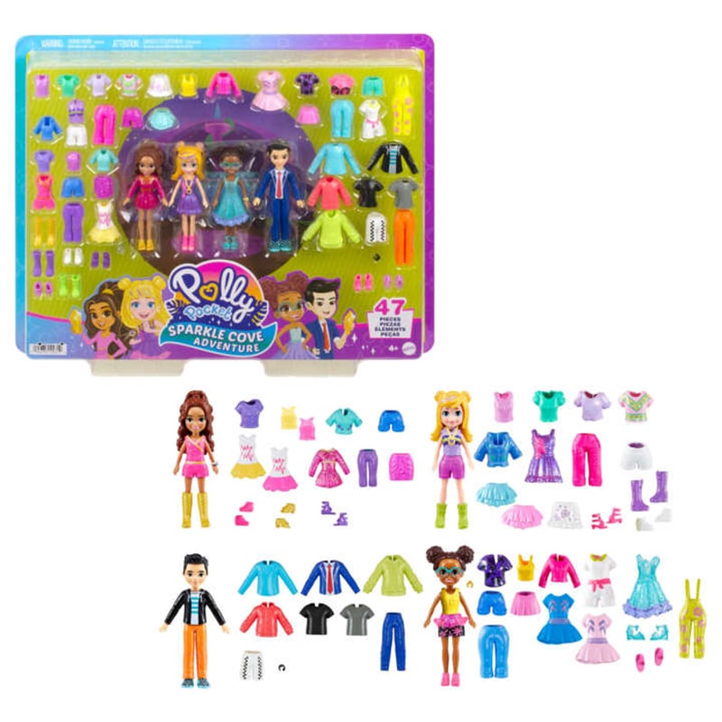 Polly Pocket Accesorios Super Paquete de Modas Bahia Magica POLLY POCKET falabella