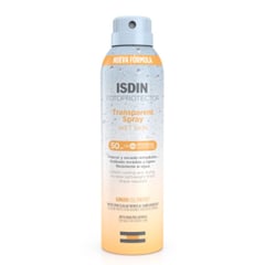 ISDIN - Bloqueador Corporal Adultos Wet Skin Transparent en Spray Isdin 250 ml