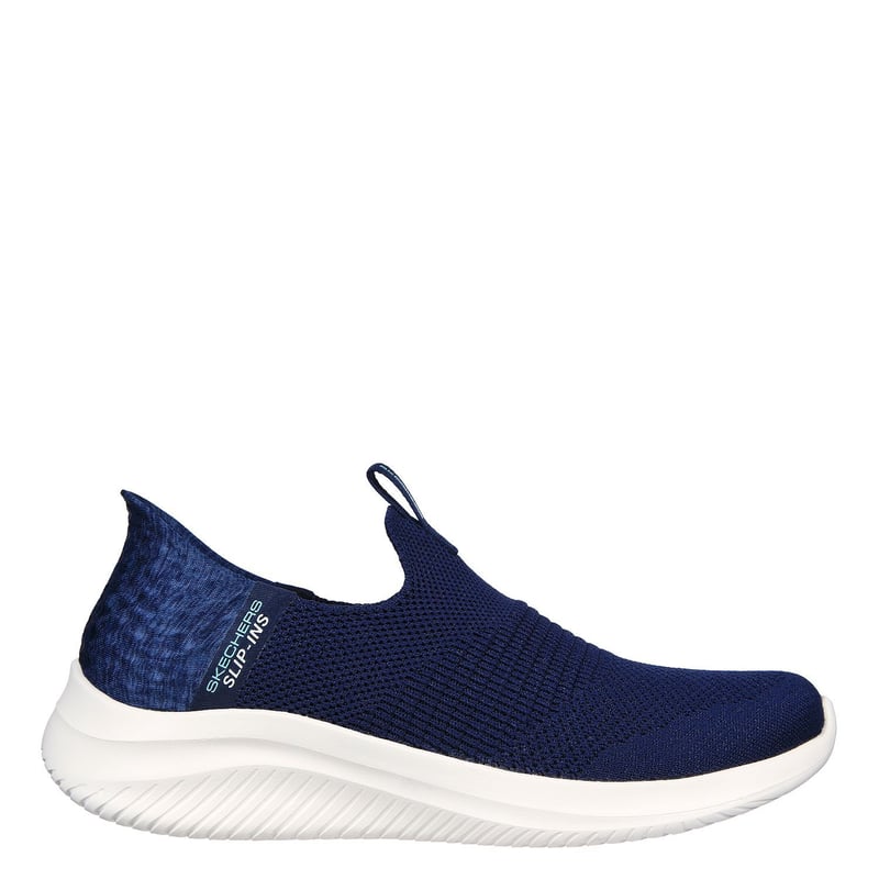 Tenis Skechers Slip In Mujer Manos Libres Zapatos Skechers Dama Tenis azul comodos Skechers para mujer Zapatillas moda Ultraflex 3 0 SKECHERS falabella