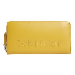 CALVIN KLEIN - Billetera Calvin Klein para mujer Amarillo