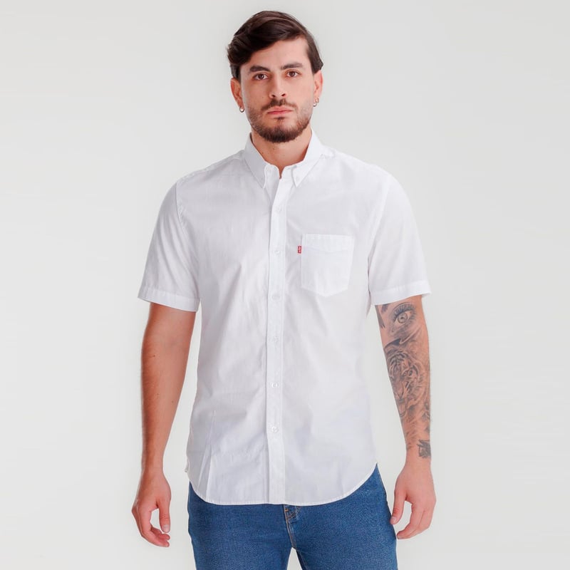 Blusa levis blanca shop