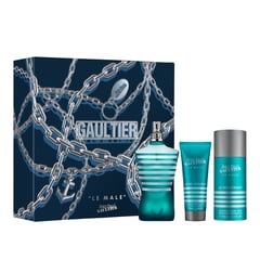 JEAN PAUL GAULTIER - Estuche Perfume Jean Paul Gaultier Hombre Le Male 125ml EDT + Shower Gel 75ml + Desodorante 150ml