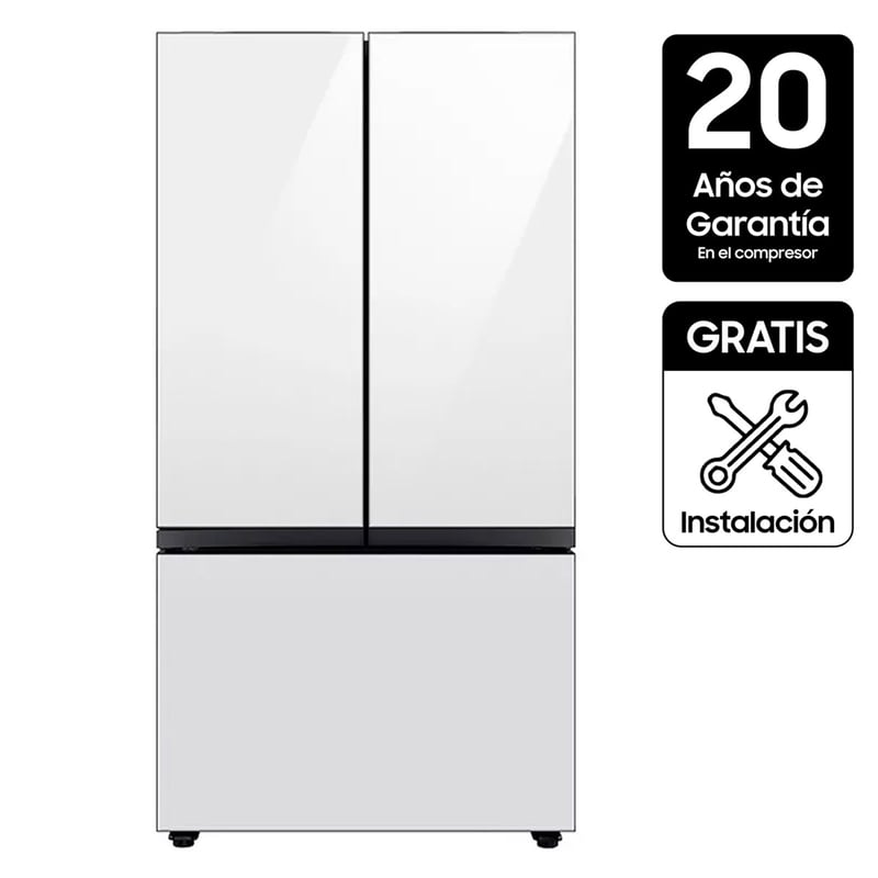 SAMSUNG - Nevecón Samsung French door No Frost 845 lt Bespoke Tipo Europeo RF30BB660012CO