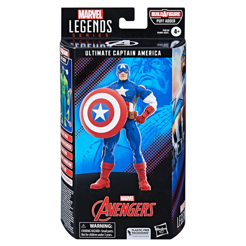 Figura de Accion Marvel Legends Series Capitan America Ultimates MARVEL falabella