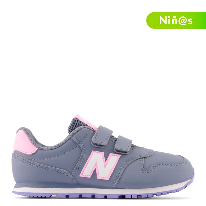 New balance niña rosa velcro best sale